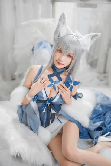 Neko薇薇 碧蓝航线黛朵 爱宕和服 巴尔的摩礼服 高清Cosplay作品