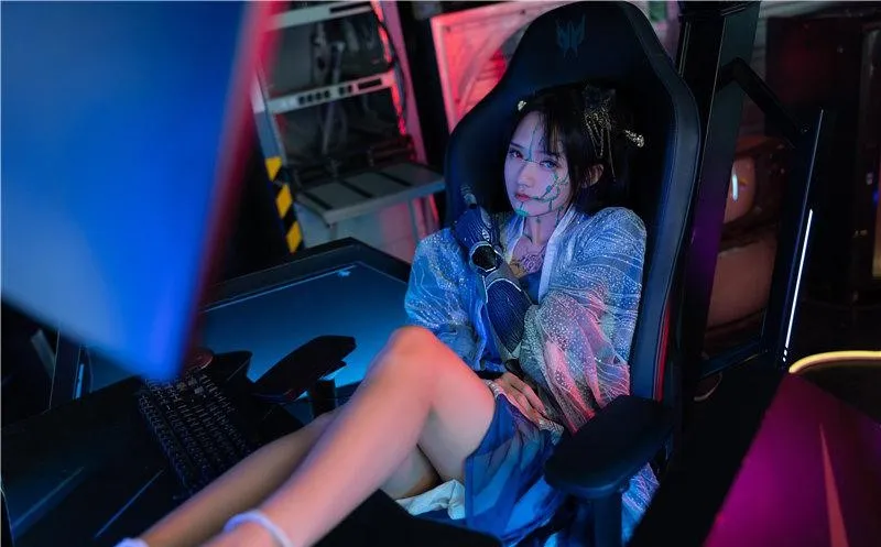 兔子Zzz不吃胡萝卜 二次元Cosplay作品精选 未来姬器 蒸汽少女 九尾狐